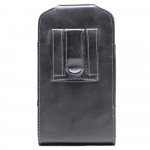 Wholesale Vertical Armor Double Loop Belt Clip Pouch Large 22 Fits iPhone 13 and more (Black)